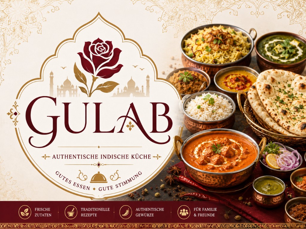 Gulab – Authentische indische Küche mit frischen Zutaten und traditionellen Rezepten